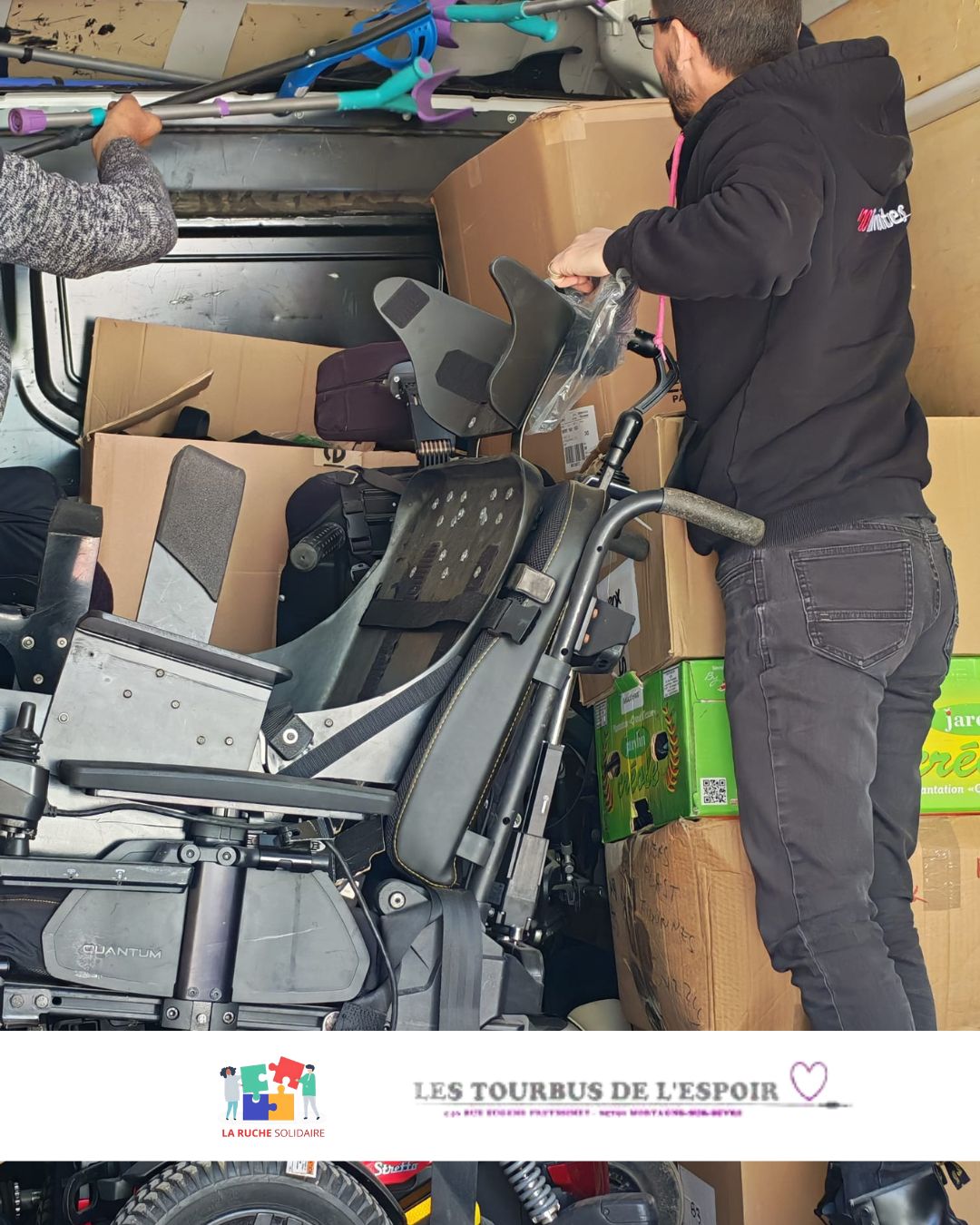 les tourbus de l'espoir